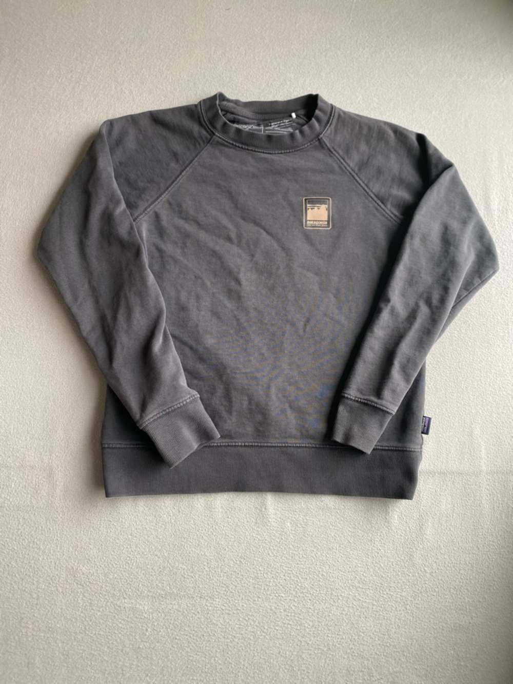 Patagonia Charcoal Gray Crewneck Sweatshirt